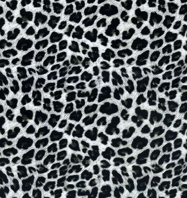 Leopard and polka dot water transfer film, MA371-1