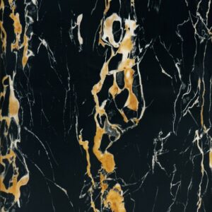 Black Gold Marble Hydrographic Film