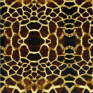 Gold Giraffe Print Hydrographic Film