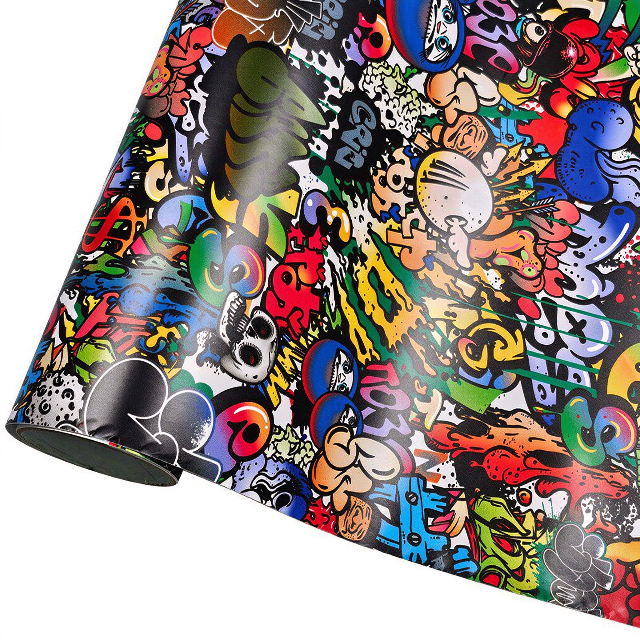 Graffiti Sticker Bomb Car Wrap Vinyl