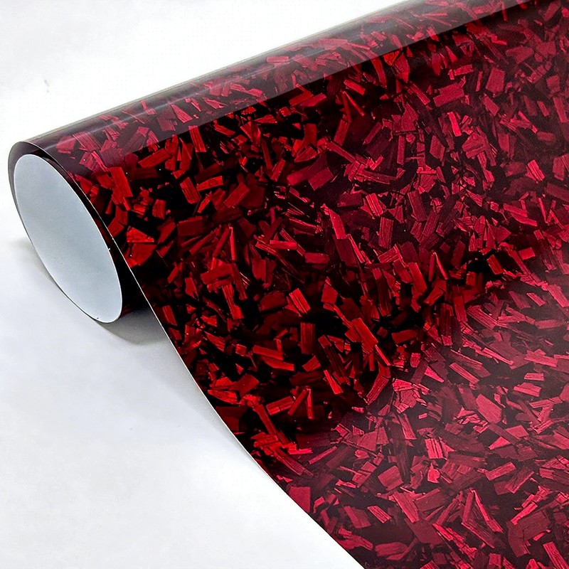 PET Forged Carbon Fiber Vinyl Wrap 13