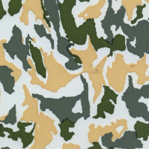 Snow Woodland Camo Hydrographic Film