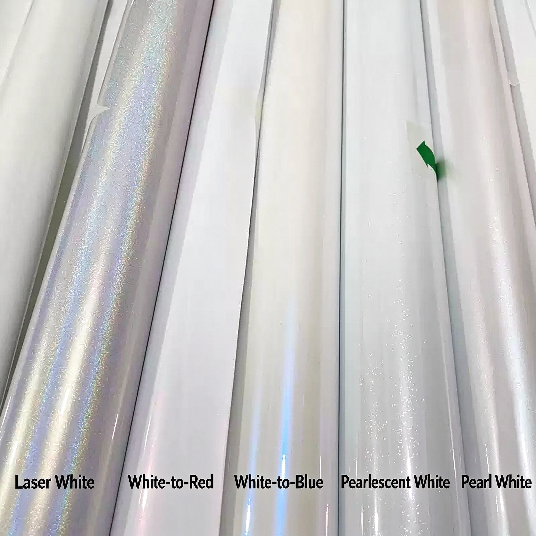 High-Gloss White Car Wrap Vinyl